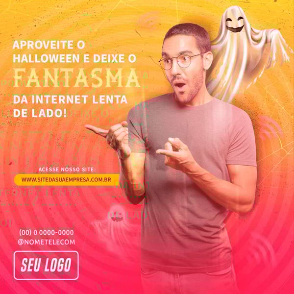 DEIXE O FANTASMA DA INTERNET LENTA DE LADO - INTERNET