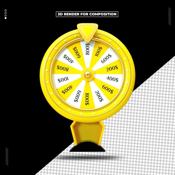 ELEMENTO 3D CASSINO ROLETA PNG