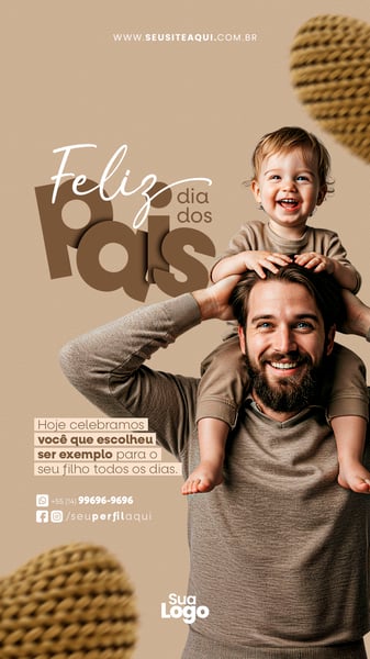 STORY FELIZ DIA DOS PAIS SOCIAL MEDIA 3