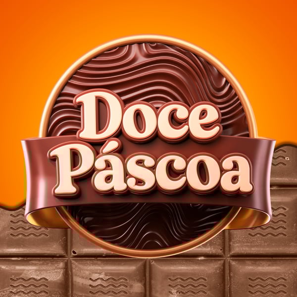 GAA ELEMENTO 3D OARA COMPOSIÇÃO DE ARTES DE PÁSCOA MODELO 52