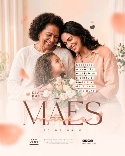 DIA DAS MÃES 10 DE MAIO SOCIAL MEDIA PSD EDITÁVEL 4