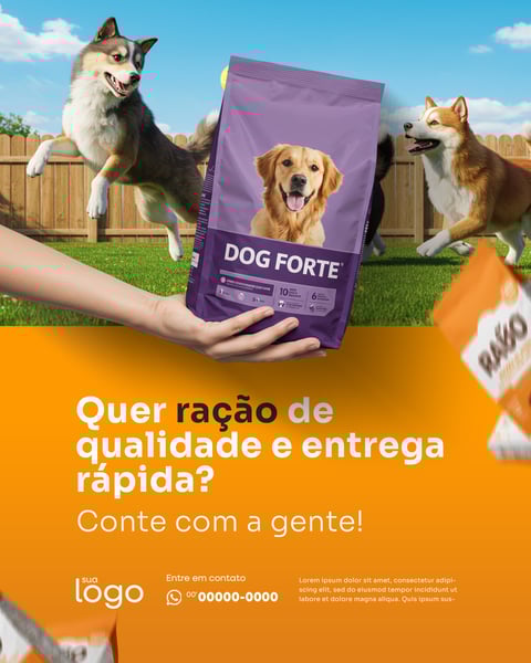 RAÇÃO PARA PET