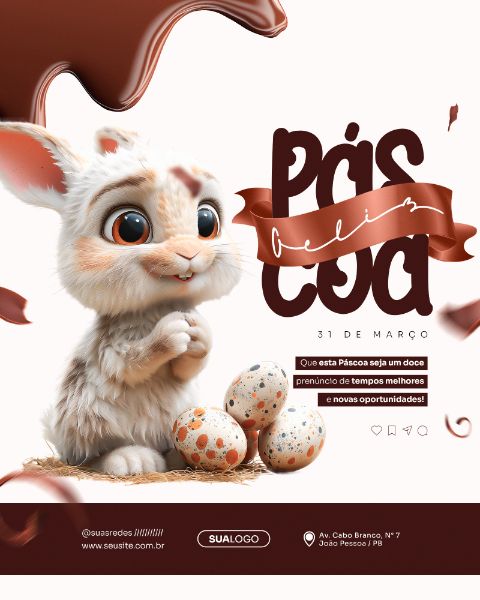 PÁSCOA SOCIAL MEDIA FEED VERTICAL