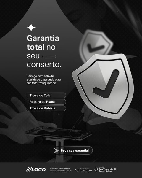 ASSISTÊNCIA TÉCNICA AUTORIZADA ELETRÔNICOS E ACESSÓRIOS SOCIAL MEDIA PSD EDITÁVEL 6