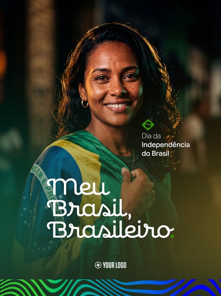 DIA DA INDEPENDÊNCIA DO BRASIL SOCIAL MEDIA FLYER PSD EDITÁVEL