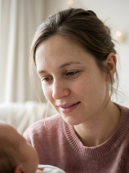 O OLHAR DE MÃE PARA O SEU FILHO RECÉM NASCIDO 1