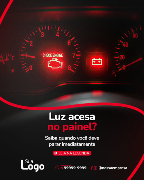 OFLUZ ACESA NO PAINEL