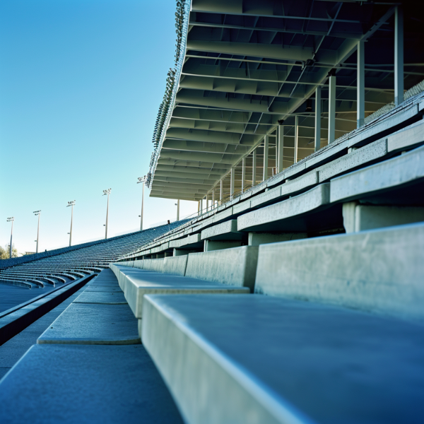 IMAGEM DE ESTADIO COM LUZES PARA COMPOSIÇÃO