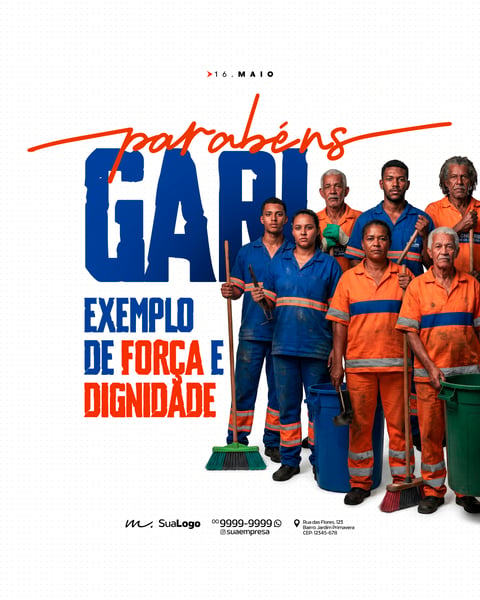 DIA DO GARI 16 DE MAIO