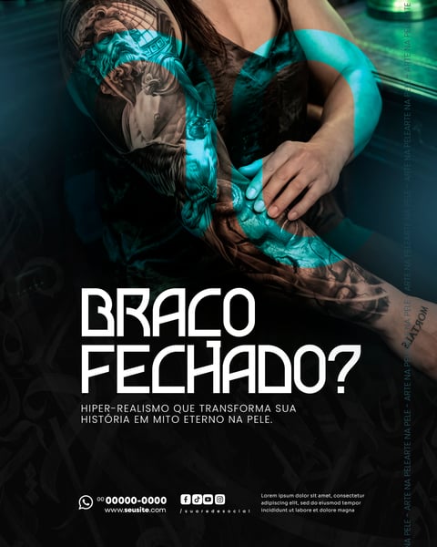 STUDIO DE TATUAGEM SOCIAL MEDIA PSD EDITÁVEL 5