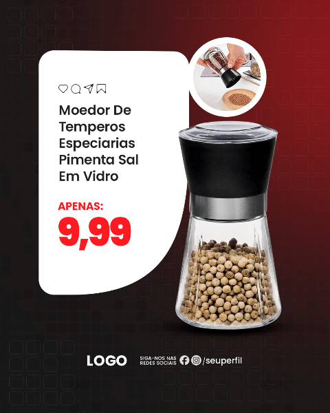 SOCIAL MEDIA - LOJA DE UTILIDADES DE R$ 10,00