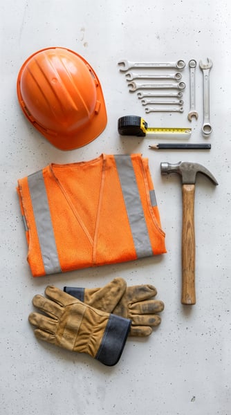 EQUIPAMENTOS DE CONSTRUÇÃO TRABALHADORES FERRAMENTAS 6