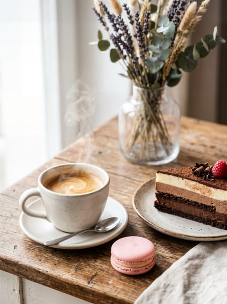 Mesa com o café da manhã 6