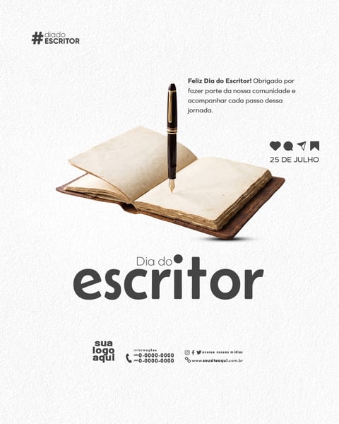 25 DE JULHO DIA DO ESCRITOR FEED1 3