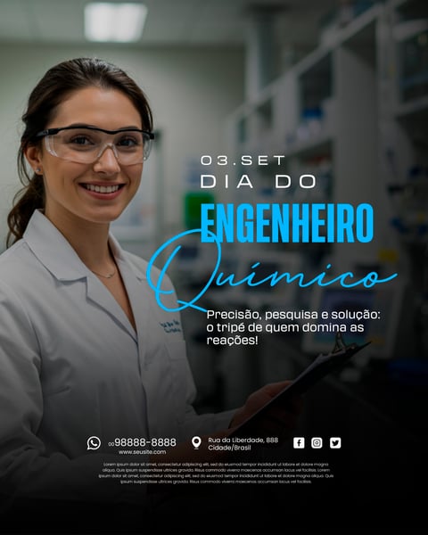 3 DE SETEMBRO DIA DO ENGENHEIRO QUÍMICO 9