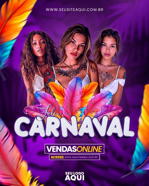FEED - CARNAVAL | CARNIVAL | FESTA | PSD EDITÁVEL