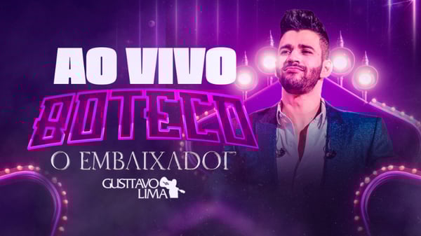 FLYER THUMB CAPA CD BANNER YOUTUBE BUTECO DO EMBAIXADOR GUSTAVO LIMA PSD EDITÁVEL