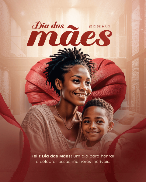 SOCIAL MEDIA - DIA DAS MÃES . 8 DE MAIO