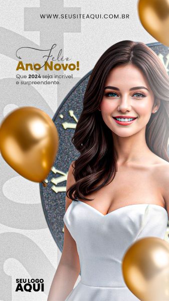STORY | ANO NOVO | REVEILLON | PSD EDITÁVEL