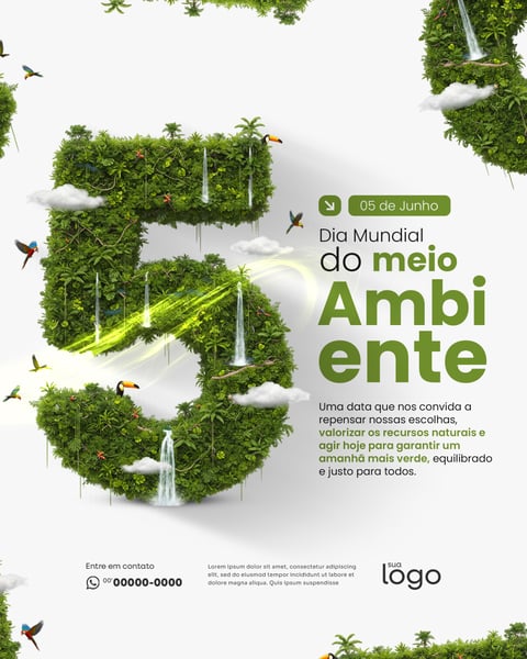 DIA MUNDIAL DO MEIO AMBIENTE 5 DE JUNHO