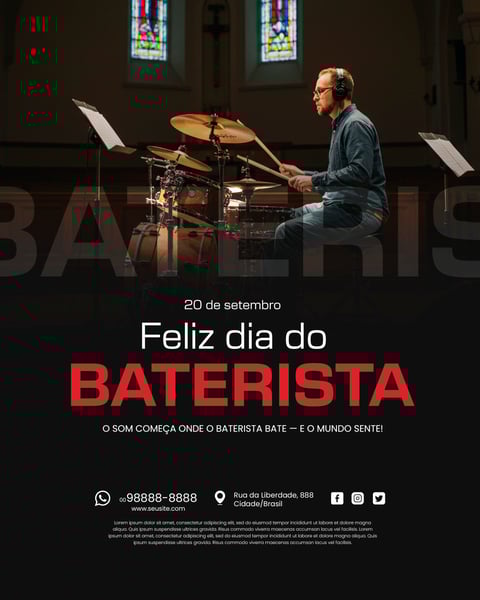 dia do baterista