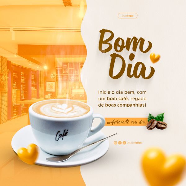 BOM DIA SAUDAÇÃO SOCIAL MEDIA POST