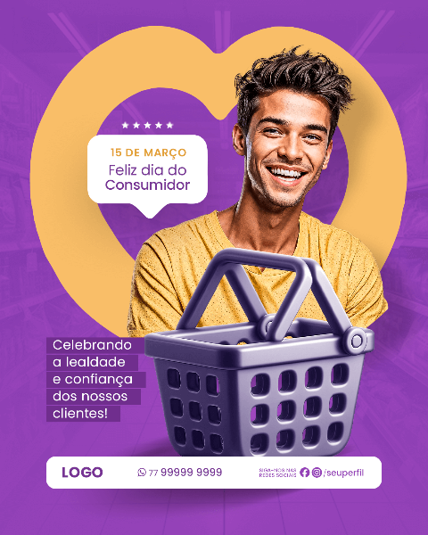15 DE MARÇO - DIA DO CONSUMIDOR SOCIAL MEDIA