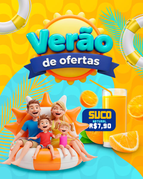 OFERTAS DE VERÃO 2026 SOCIAL MEDIA MODELO 02