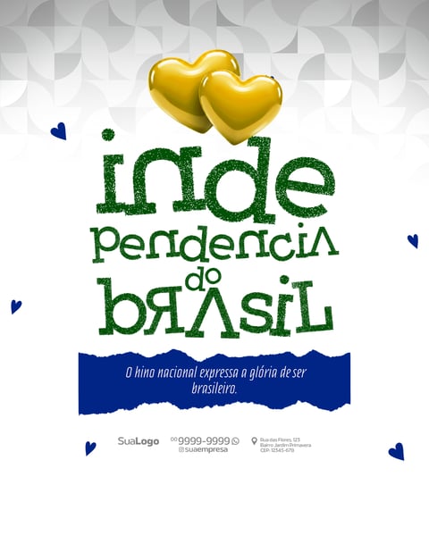 SOCIAL MEDIA INDEPENDÊNCIA DO BRASIL 7 DE SETEMBRO