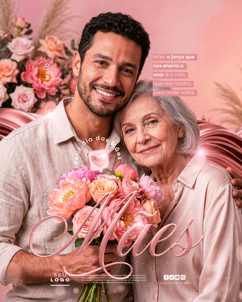DIA DAS MÃES 10 DE MAIO SOCIAL MEDIA PSD EDITÁVEL 2
