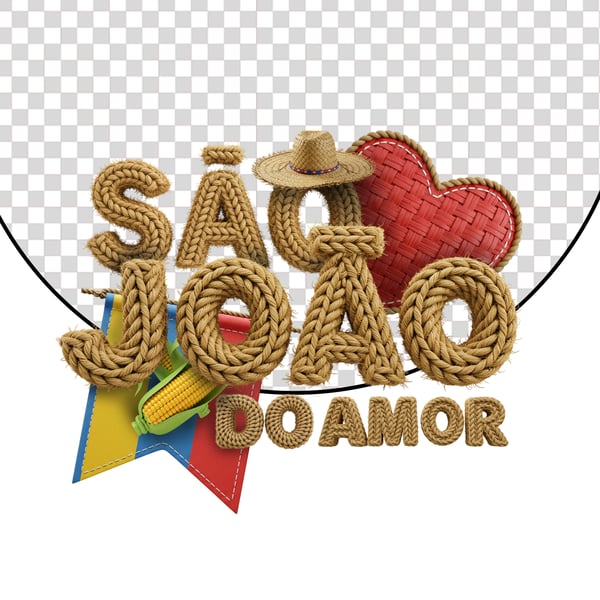 SELO 3D SÃO JOÃO DO AMOR