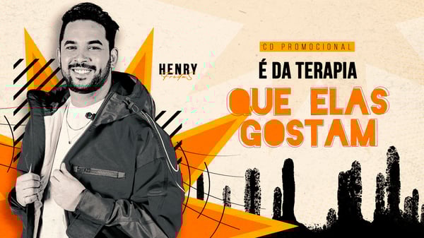 CAPA YOUTUBE CD PROMOCIONAL HENRY FREITAS PSD EDITÁVEL