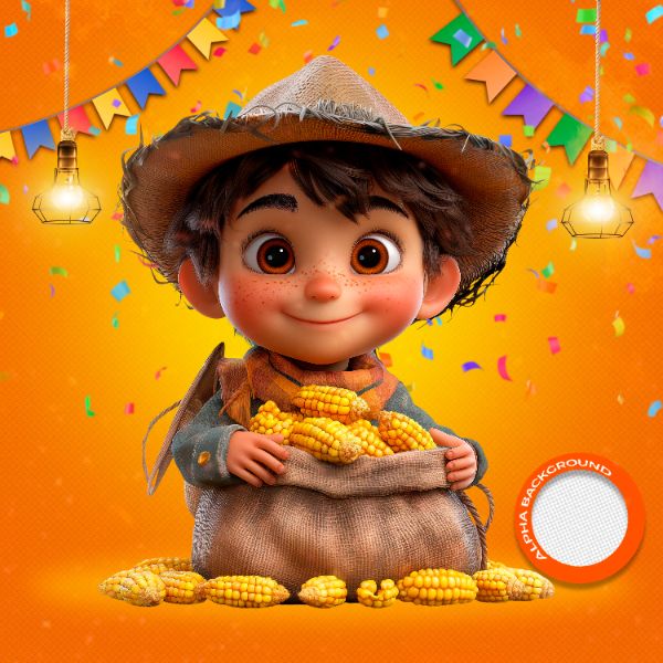 PERSONAGENS DE FESTA JUNINA