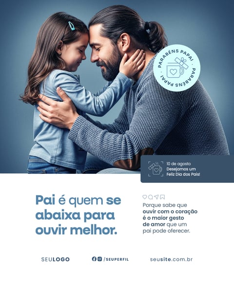 Dia Dos Pais - Social Media