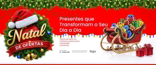 BANNER NATAL DE OFERTAS PSD EDITÁVEL
