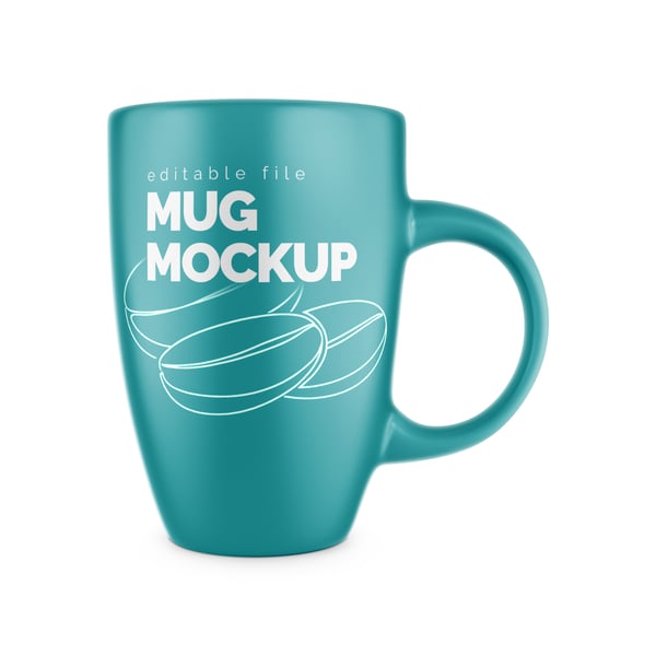 CANECA EDITÁVEL PSD MOCKUP