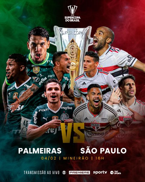 FEED | SUPERCOPA | SÃO PAULO VS PALMEIRAS | FUTEBOL | PSD EDITÁVEL