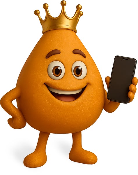 SOCIAL MEDIA MASCOTE COXINHA FASTFOOD