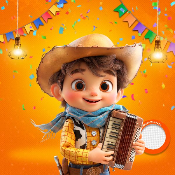 MASCOTES DE FESTA JUNINA MODELO 06