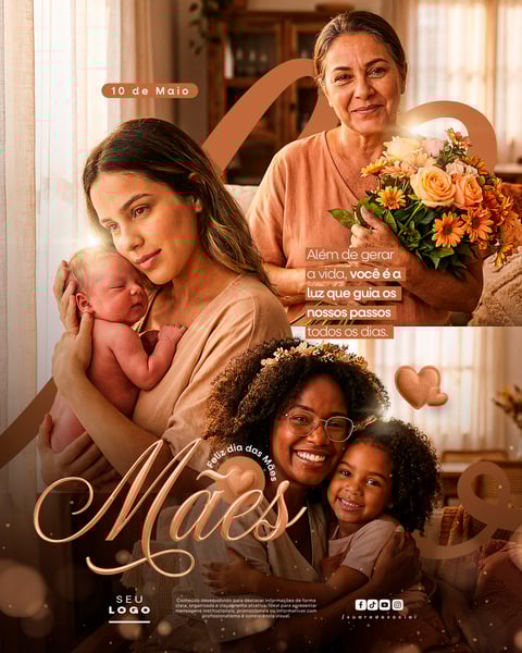 DIA DAS MÃES 10 DE MAIO SOCIAL MEDIA PSD EDITÁVEL 5