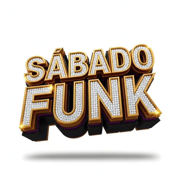 SELO 3D SÁBADO FUNK REALISTA 06