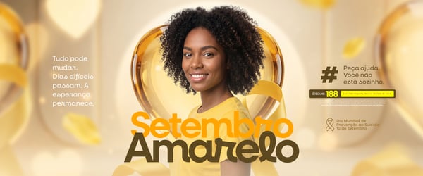 DIA MUNDIAL DE PREVENÇÃO AO SUICÍDIO 10 DE SETEMBRO SOCIAL MEDIA PSD EDITÁVEL ARTBOARD 9