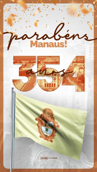 POST - ANIVERSÁRIO - MANAUS 354 ANOS