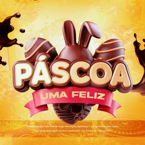 FMA ARTE COMEMORATIVA PARA A PÁSCOA MODELO 01