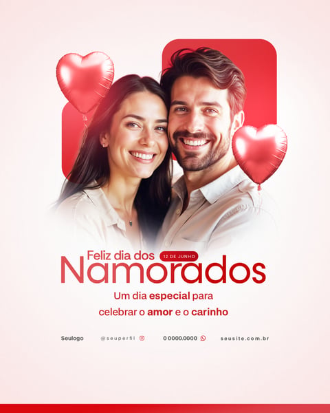 DIA DOS NAMORADOS SOCIAL MEDIA FLYER 3
