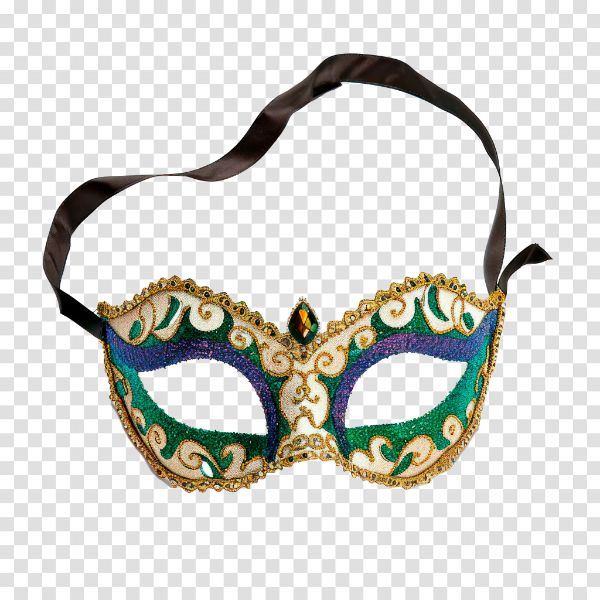 MÁSCARA DE CARNAVAL ELEMENTO PARA COMPOSIÇÃO PNG