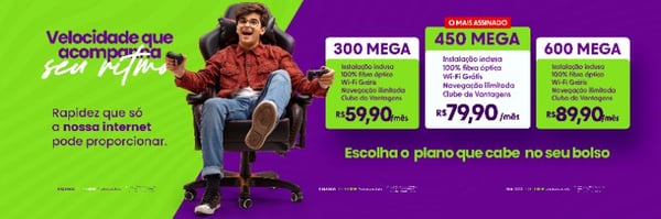 CARROSSEL - PROVEDOR DE INTERNET - RAPIDEZ QUE SÓ NOSSA INTERNET TEM