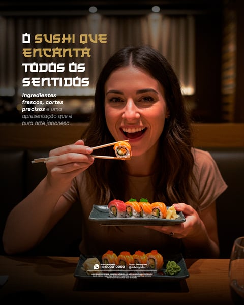 SUSHI 5 PSD EDITÁVEL
