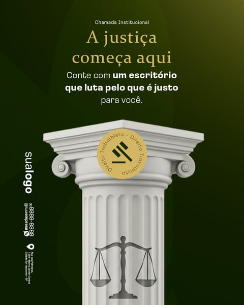 A JUSTIÇA COMEÇA AQUI ESCRITÓRIO DE ADVOCACIA 5