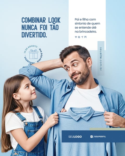 DIA DOS PAIS SOCIAL MEDIA